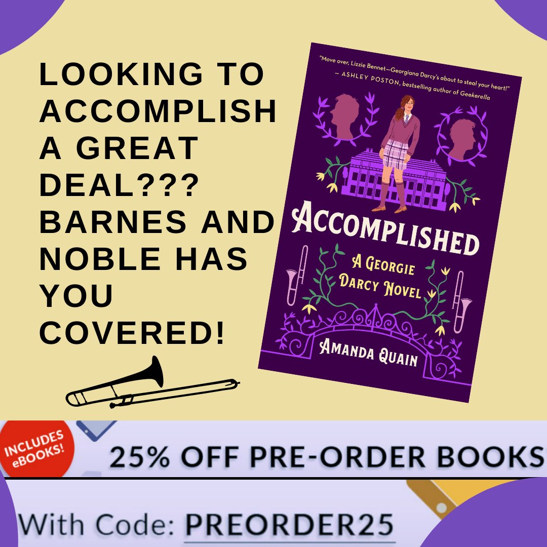 quainiac's tweet photo. When I was 14, I spent so much time at my local Barnes and Noble that they said the second I was 15, they'd hire me.

We moved before I could fulfill that specific dream, but good news - ACCOMPLISHED is available  through B&amp;N, &amp; it's on sale through 1/28!

https://t.co/ID9GWR8TMf https://t.co/T8j5yt2JhV