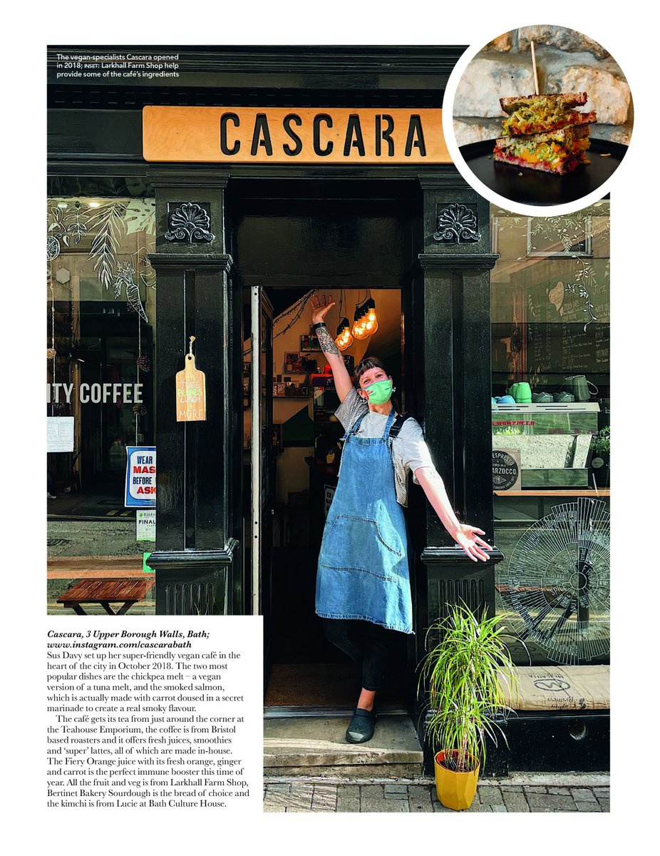 BathLifeMag's tweet photo. We ❤️ Bath's cafes!

In the new issue we look at the crucial role they play in Bath's business eco-system ☕️

https://t.co/q80UCNaY8n

@courtyardbath @cascarabath @dexterscoffee https://t.co/QKSq1KQlE5