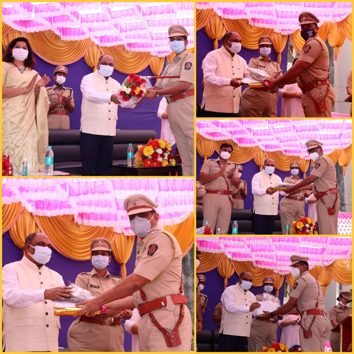 RatnagiriPolice's tweet photo. @DGPMaharashtra #TripleMurderCase #Dapoli #BestDetection #CertificateDistribution #Ratnagiri #RatnagiriPolice https://t.co/Z7pC3NFapG