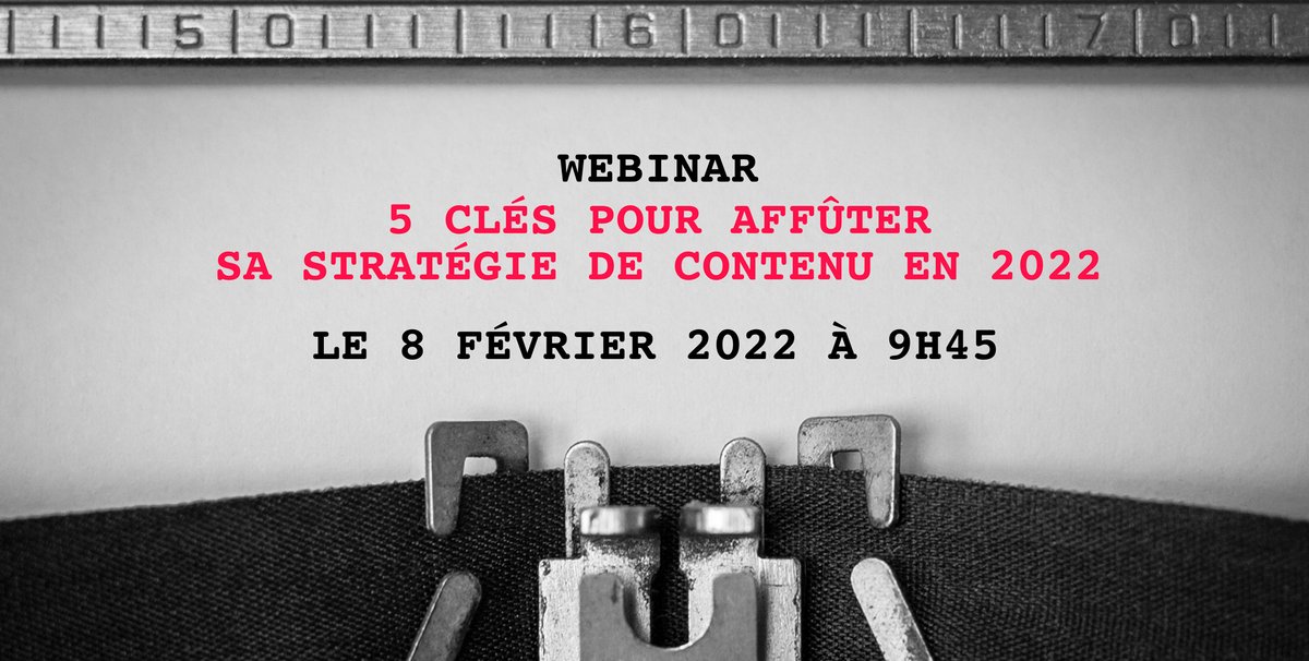 BrainsonicParis's tweet photo. 🎙 Comment organiser sa #ContentFactory pour 2022 ? L’équipe de @BrainsonicCorp et @Cyril_Dhenin vous parlent compétences et solutions dans leur #webinar ! Rendez-vous demain à 9h45 💻 #datacontent #brandcontent
Inscrivez-vous 👉 https://t.co/rebCbESL0F https://t.co/c3gelaC5j9