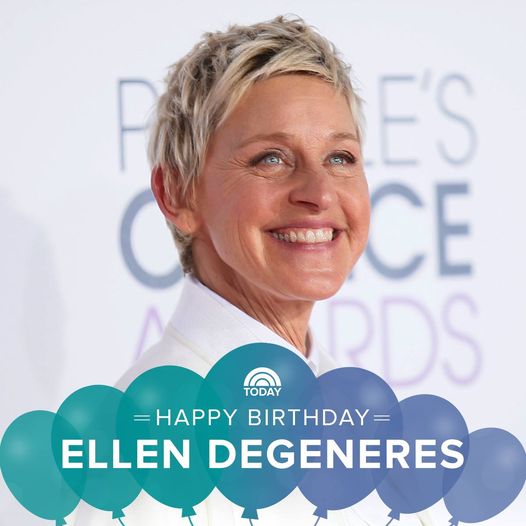Happy 64th birthday, Ellen DeGeneres! 