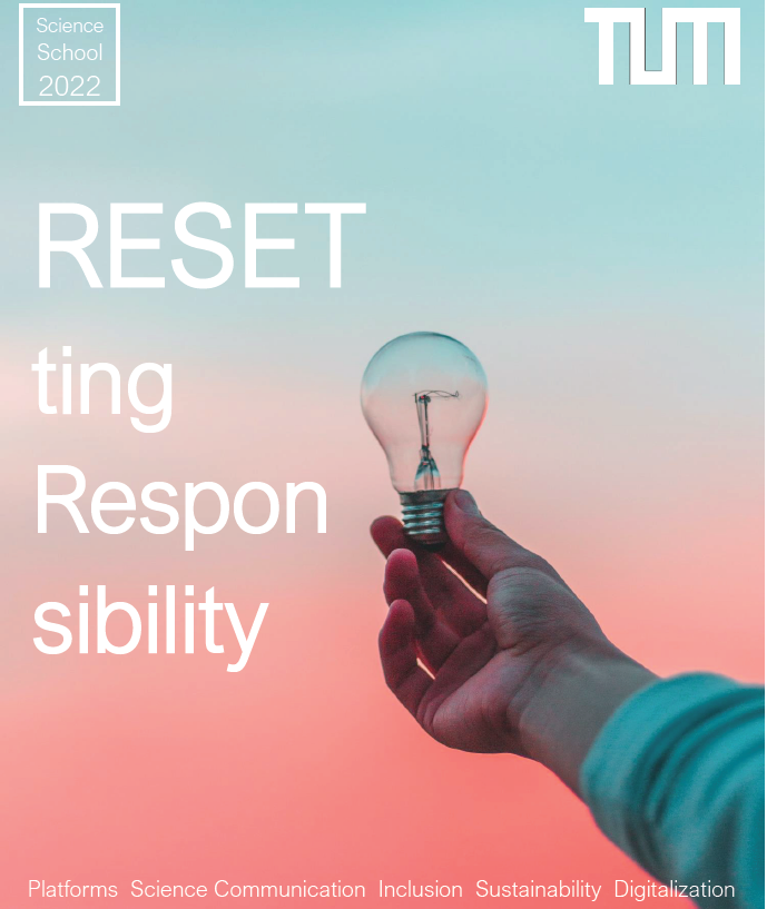 TUM_STS's tweet photo. RESETing Responsibility 🤝 Science School 2022 💡 February 1st, 10am-5pm CET, via Zoom. 👉program https://t.co/XkRDCsQD4J  #scicom #STS #responsibleresearch #RRI https://t.co/Uh4n4oGjy0