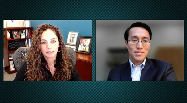 AAFP_advocacy's tweet photo. 📢HAPPENING NOW: @aafp's Stephanie Quinn talks with @CMSGov Deputy Administrator & @MedicaidGov Director Daniel Tsai on how to advance value-based care. "How we think about measuring value is essential." #HCValueWeek https://t.co/kWjpOfNISH
