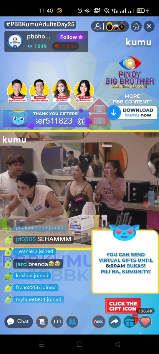 jelailuna11's tweet photo. Nagkakagulo ang mga Housemates sa paggamit ng @brilliantskinph with the CEO @IamMissGlenda_ 
#FindMissGlendaSaBahayNiKuya
#MissGlendaSaPBB ✨ https://t.co/ecQ8C8p8kt
