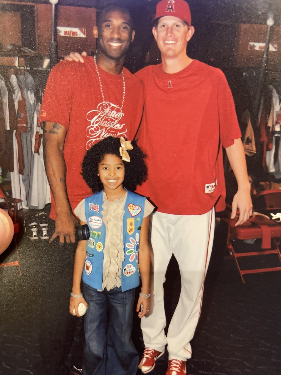 I’ve never been star struck in my life until this guy walked in our clubhouse.. he took the time to talk to us and sign whatever we had for him.. everyone in the world wanted that mamba mentality. He will never be forgotten especially on this day. RIP Mamba