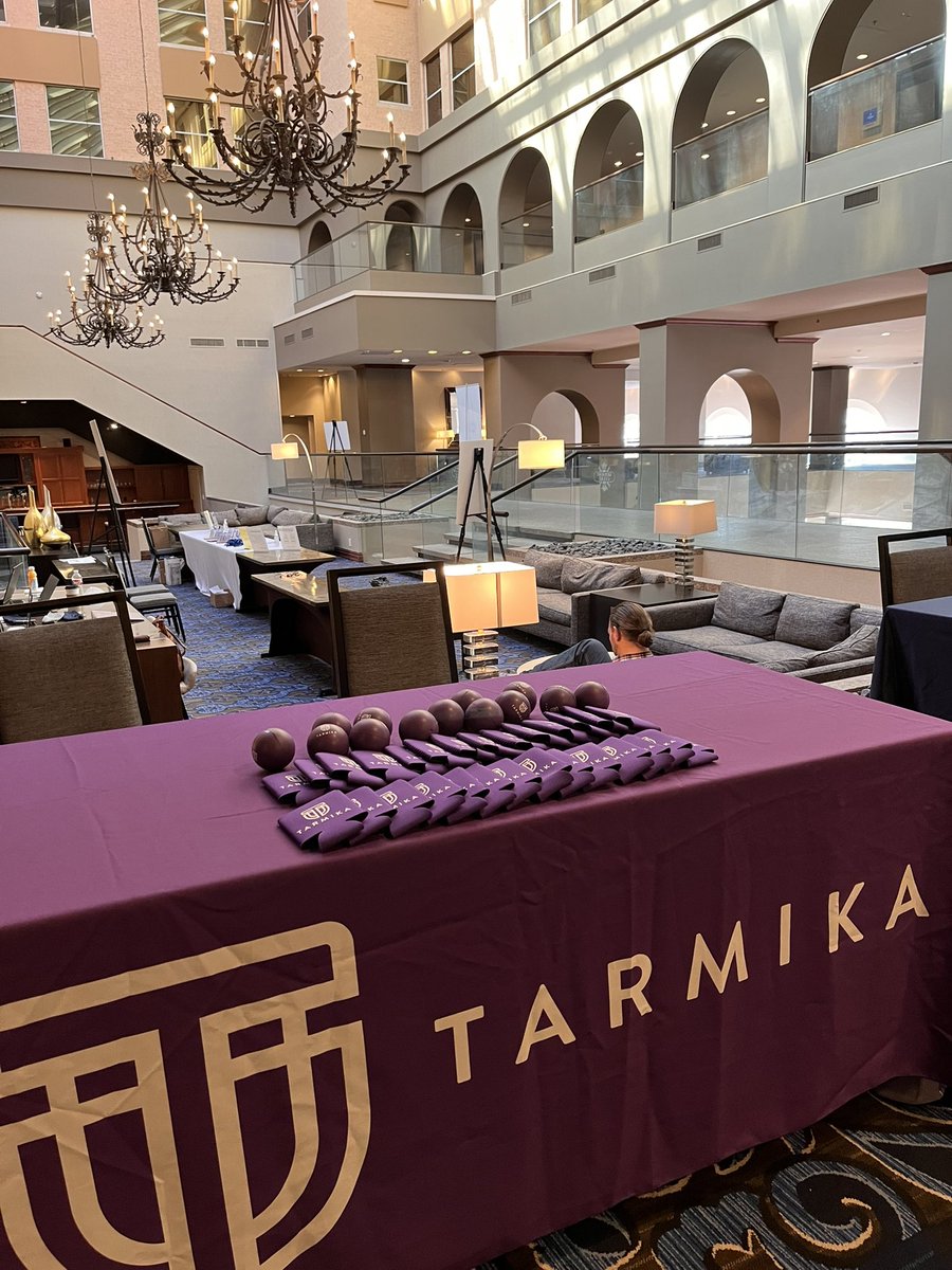 Come say hi 👋🏻 at the <a href="/TarmikaHQ/">Tarmika</a> table! #INA