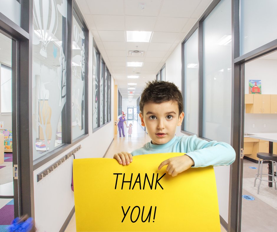 Thank you to our staff, board, volunteers, and donors for your continued support. Your generosity helps us work toward a world in which childcare is no longer a barrier to healthcare.