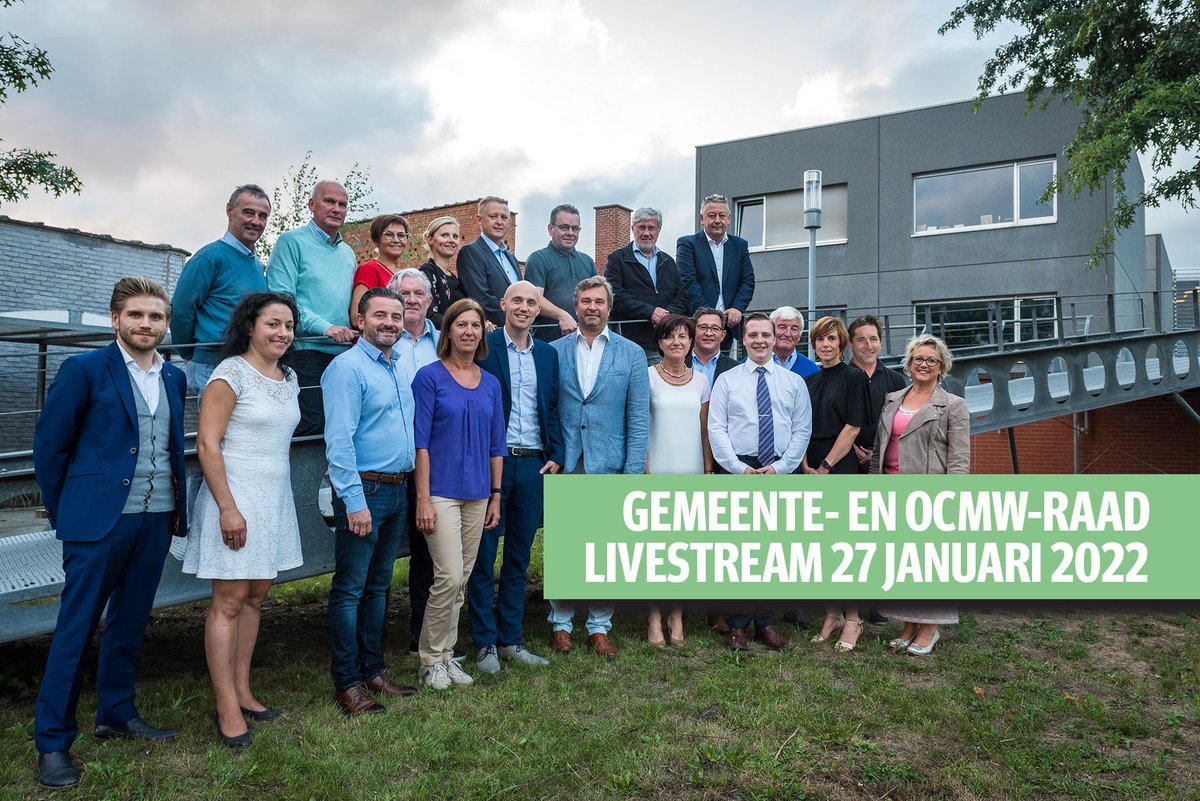 We streamen de gemeente- en OCMW-raad morgen live vanaf 20.00 uur. Op deerlijk.be zie je wat er op de agenda staat. Live meevolgen kan via youtu.be/WTiZi2hmSa8.