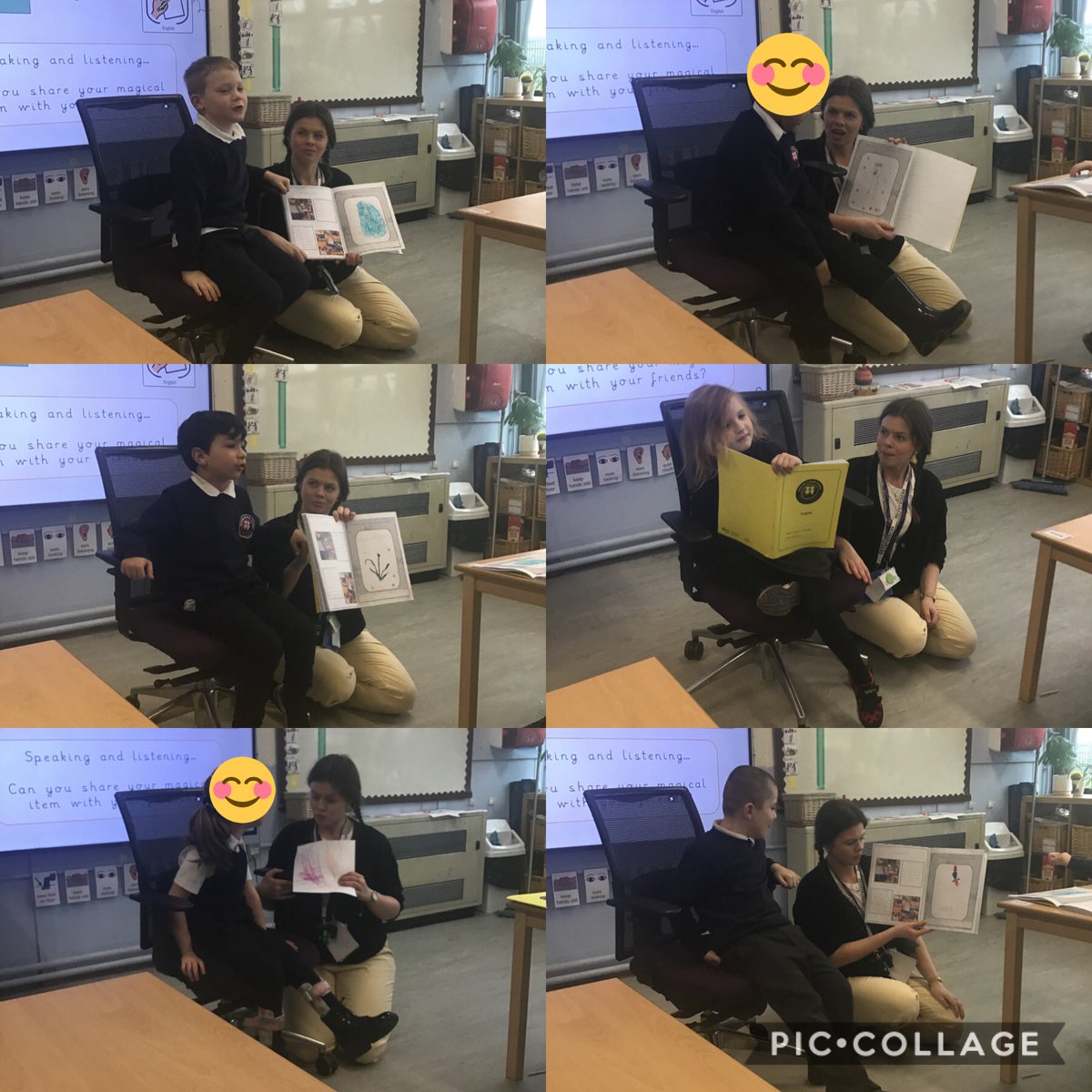 We designed our own magical item inspire by fairytales! Then, we shared them with the rest of the class! I am very proud of everyones loud and clear talking voices during this challenge ✨