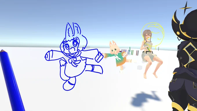 賽の目ヤブ子さんとこでちょっとお絵かき 