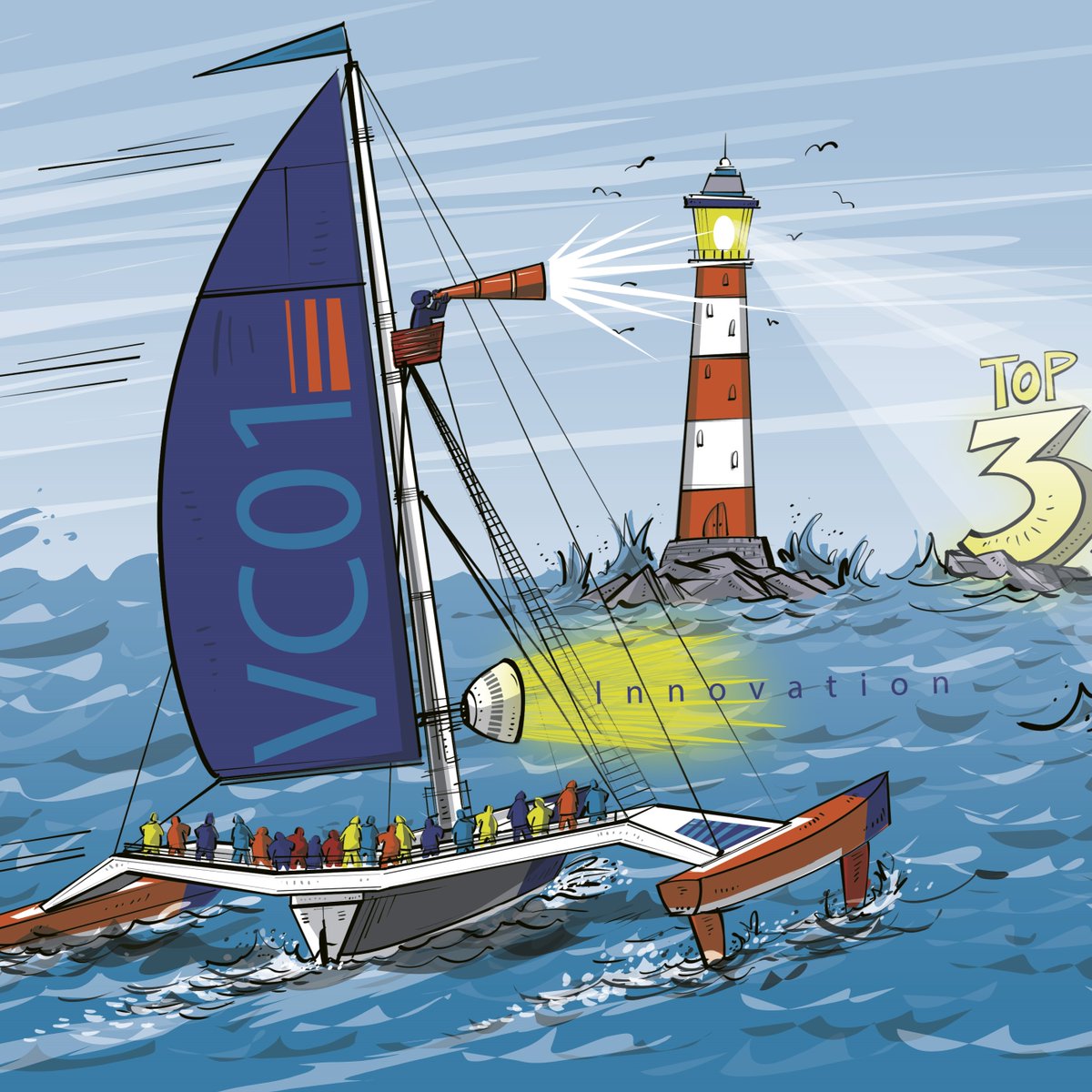 IrberWolfgang's tweet photo. In 10 years of #visionpictures, this is my second time only with a modern #sailingyacht. It's created for a stepwise #strategy explanation along with an animated #PowerPoint presentation. For instance, the sailing yacht transforms from a simple to a sophisticated version. https://t.co/uUNxdNsONA