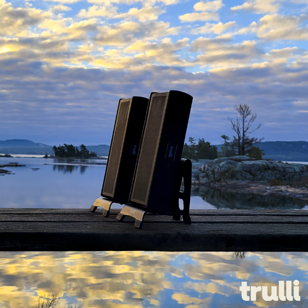 Warm your body, mind and soul with true stereo listening. 
#EvenThoughItsColdOutside 
#Trulli #TrulliAudio