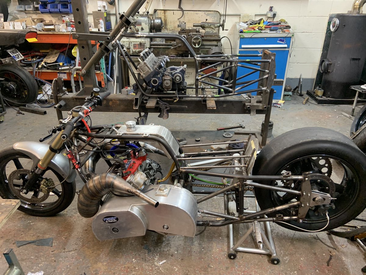 jerrycollier69's tweet photo. Some of the 2stroke drag bikes I’m working on #Projointfabrications 💪 https://t.co/RPLYJ2e7mJ