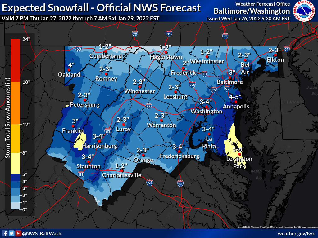 Ready Fairfax on Twitter "There is a potential for more winter weather