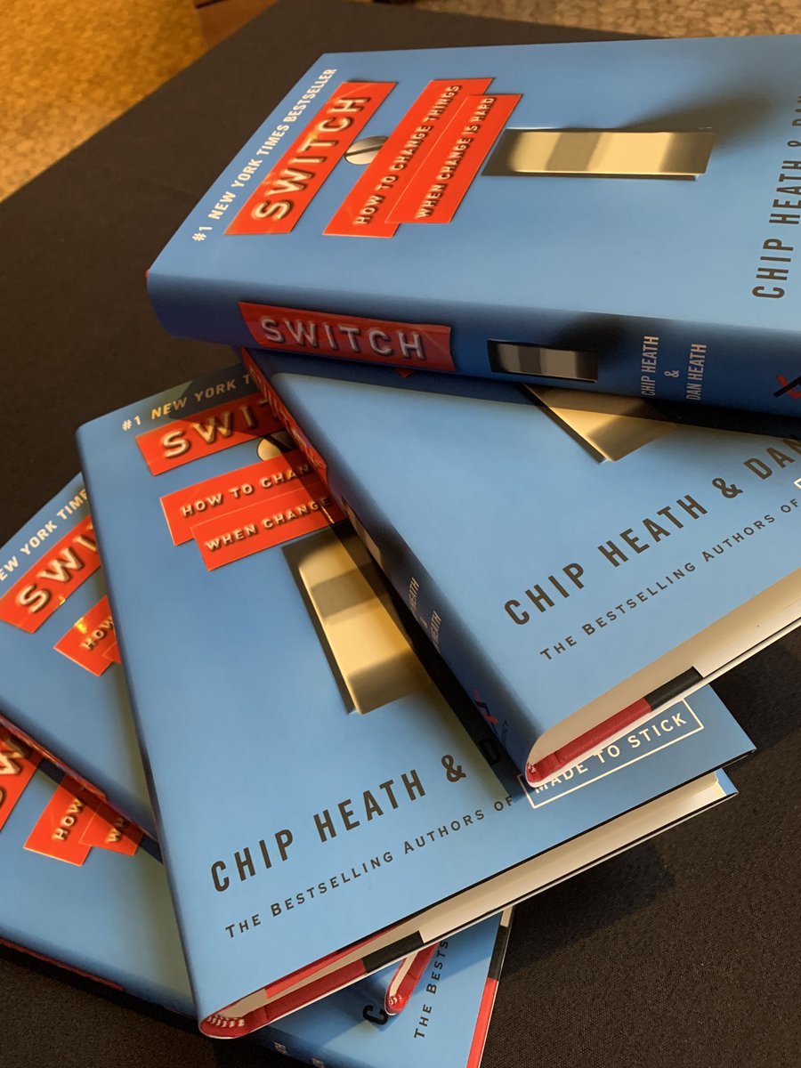 themonicalloyd's tweet photo. Ready for a team BOOK CLUB!! Loaded up on “Switch” by Chip and Dan Heath at the #catalystu2022 bookstore! 

#switch #changemanagement #leadership #changestrategy https://t.co/mJQ6y2Ungs