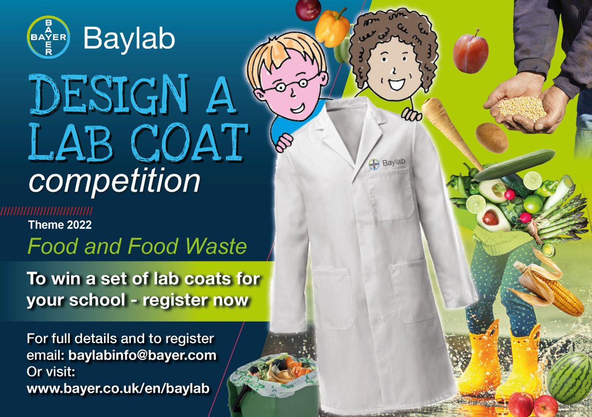 Bayer4CropsUK's tweet photo. Did you hear, registration for the #labcoatcomp22 opened on Monday! #BSW22
To get all the details, enter here: https://t.co/OPlUV11FjH https://t.co/IMsbHid6CE