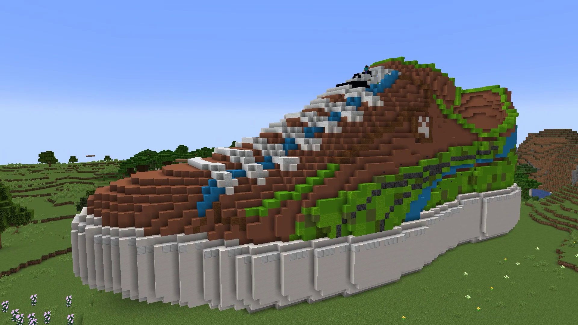 Minecraft on Twitter: "We're on track to get our next collaboration built!  👟 We can't share quite yet, but we can 'shoe' you this; so be sure to  watch until the end!