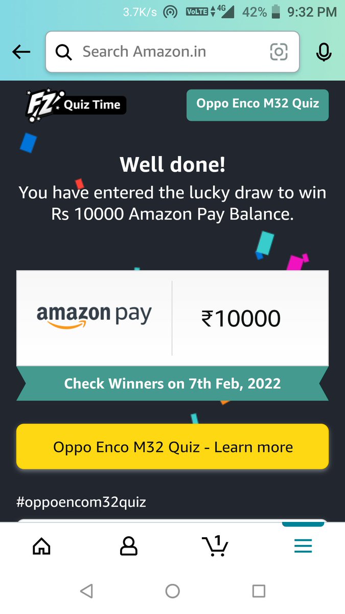 Alex31507540's tweet photo. @amazonIN  @OPPOIndia 
#OPPOEncoM32quiz https://t.co/LXwjrEaDl3
