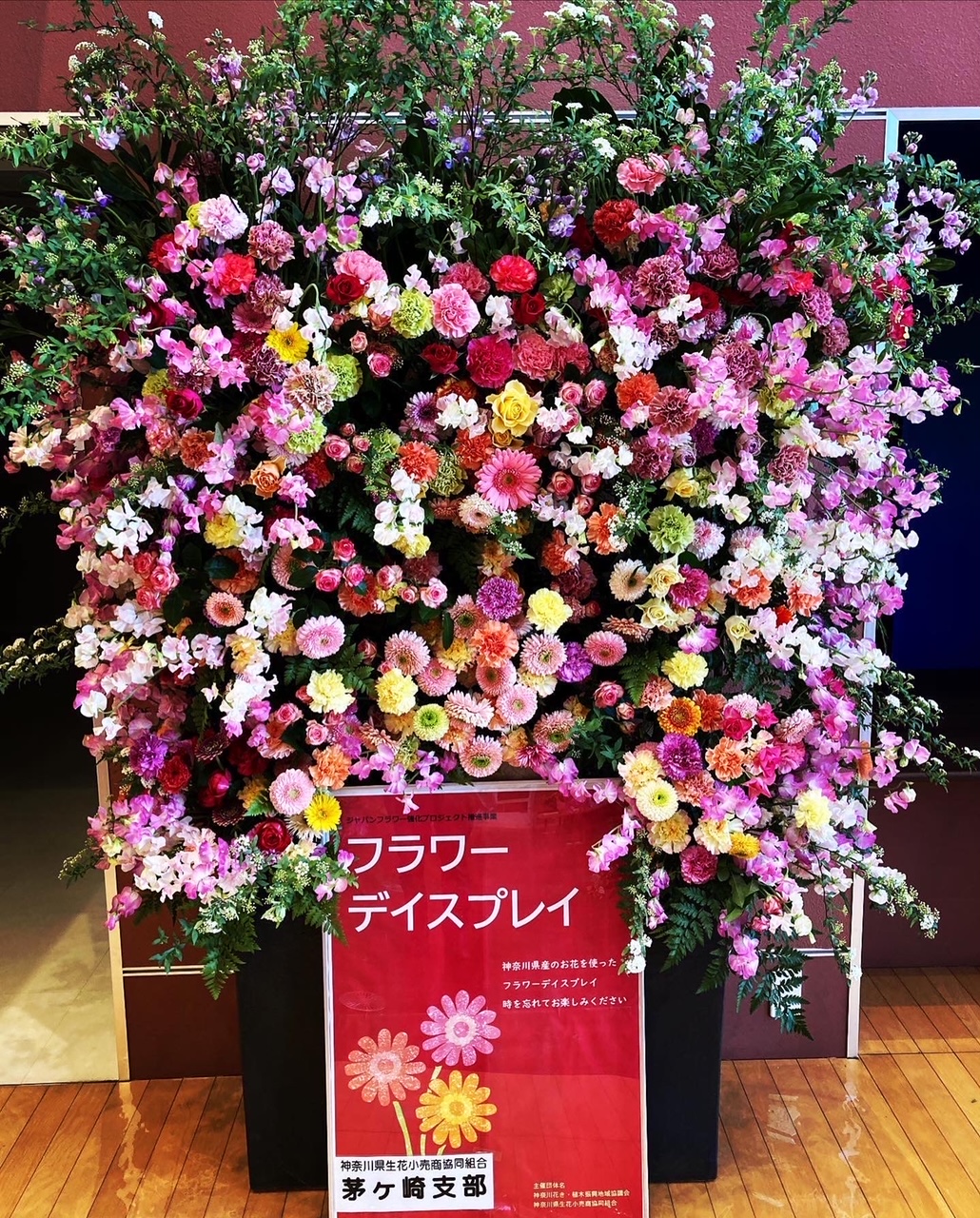 はなおか生花店 茅ヶ崎市民文化会館でお花のディスプレイが展示されています 1月30日まで 神奈川県産のお花を使ったアレンジメントを各お花屋さんが作成して展示をしています 当店も一階にアレンジメントを展示中です 写真2枚目です 茅ヶ崎 はなおか生花店 茅ヶ崎市民文化会館でお花のディスプレイが展示されています 1月30日まで 神奈川県産のお花を使ったアレンジメントを各お花屋さんが作成して展示をしています 当店も一階にアレンジメントを展示中です 写真2枚目です 茅ヶ崎