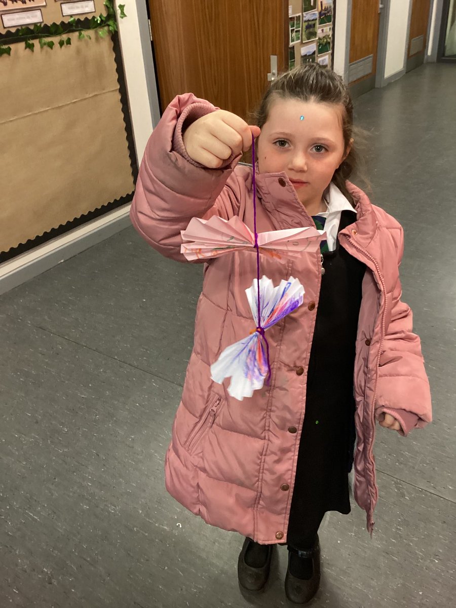 Making butterflies at treehouse🦋🦋