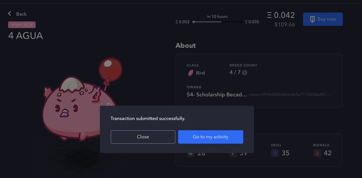 nixeniego's tweet photo. Back to 🧹🧹🧹 the Axie Infinity marketplace.

What other builds should I be buying? 👀 I want the winners of our giveaway to have Arena-viable axies that can help climb higher MMR for more $SLP earnings. 💚

Maybe even Top 1K Leaderboards for $AXS. 👀🙏 https://t.co/TloVEw8wMQ
