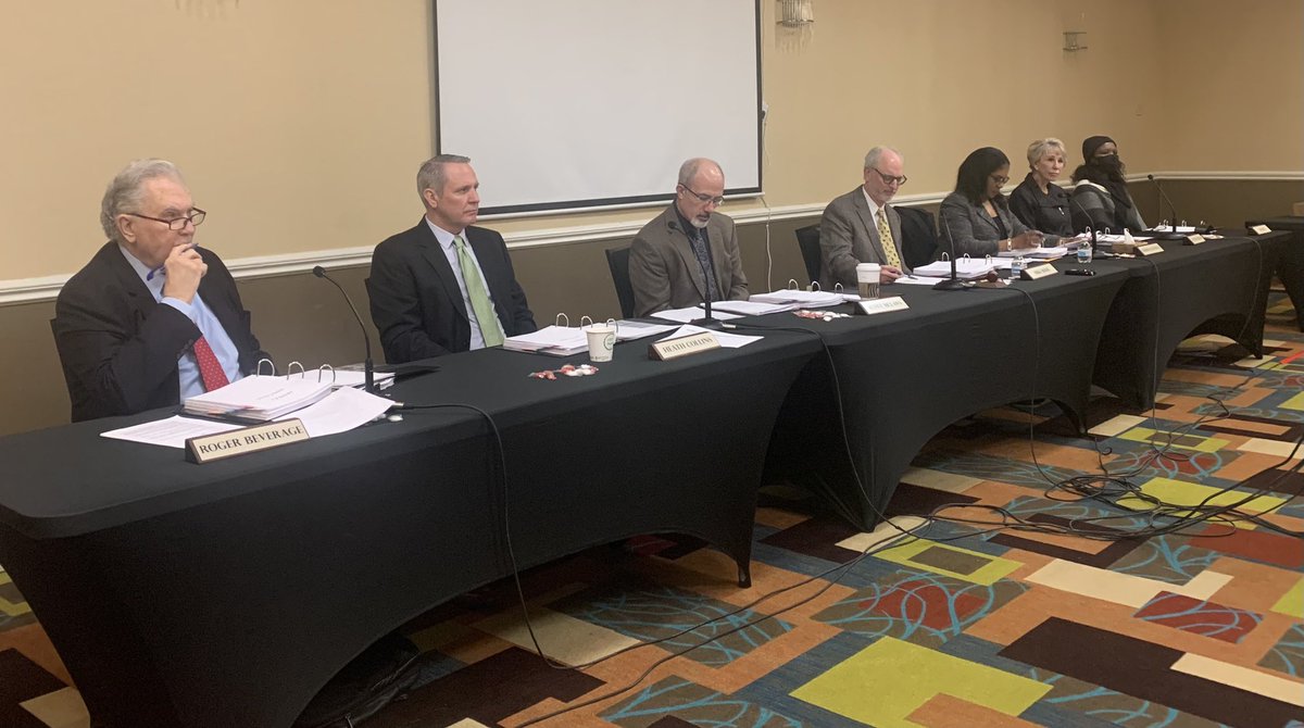 OklahomaHousing's tweet photo. The meeting of the #OHFA Board of Trustees has convened. https://t.co/h7bkj8T3yh