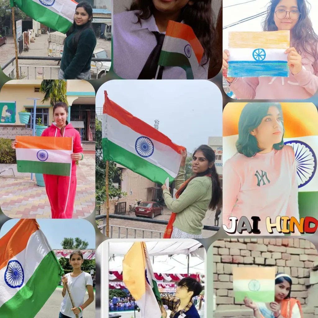 AbvpKalan's tweet photo. #ABVP_BPSMV 
आज अभाविप भगत फुल सिंह महिला विश्विद्यालय की इकाई द्वारा #selfiewithtiranga अभियान चलाया गया ! https://t.co/d3hg5JN32l