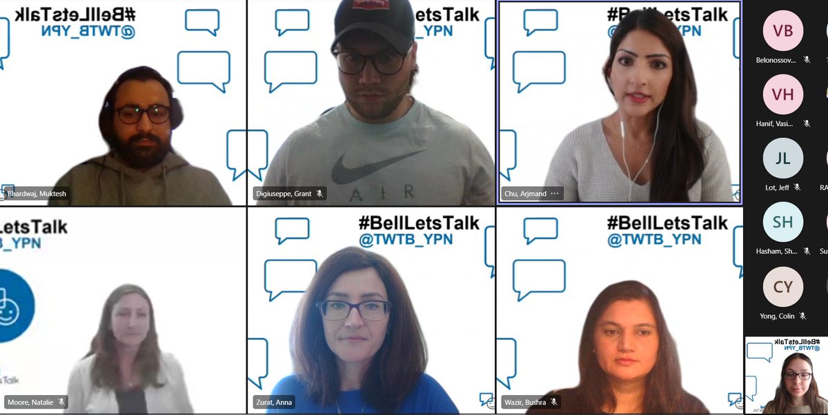 Thank you Natalie Moore for speaking today during our #BellLetsTalk Day Virtual Twitter Booth!