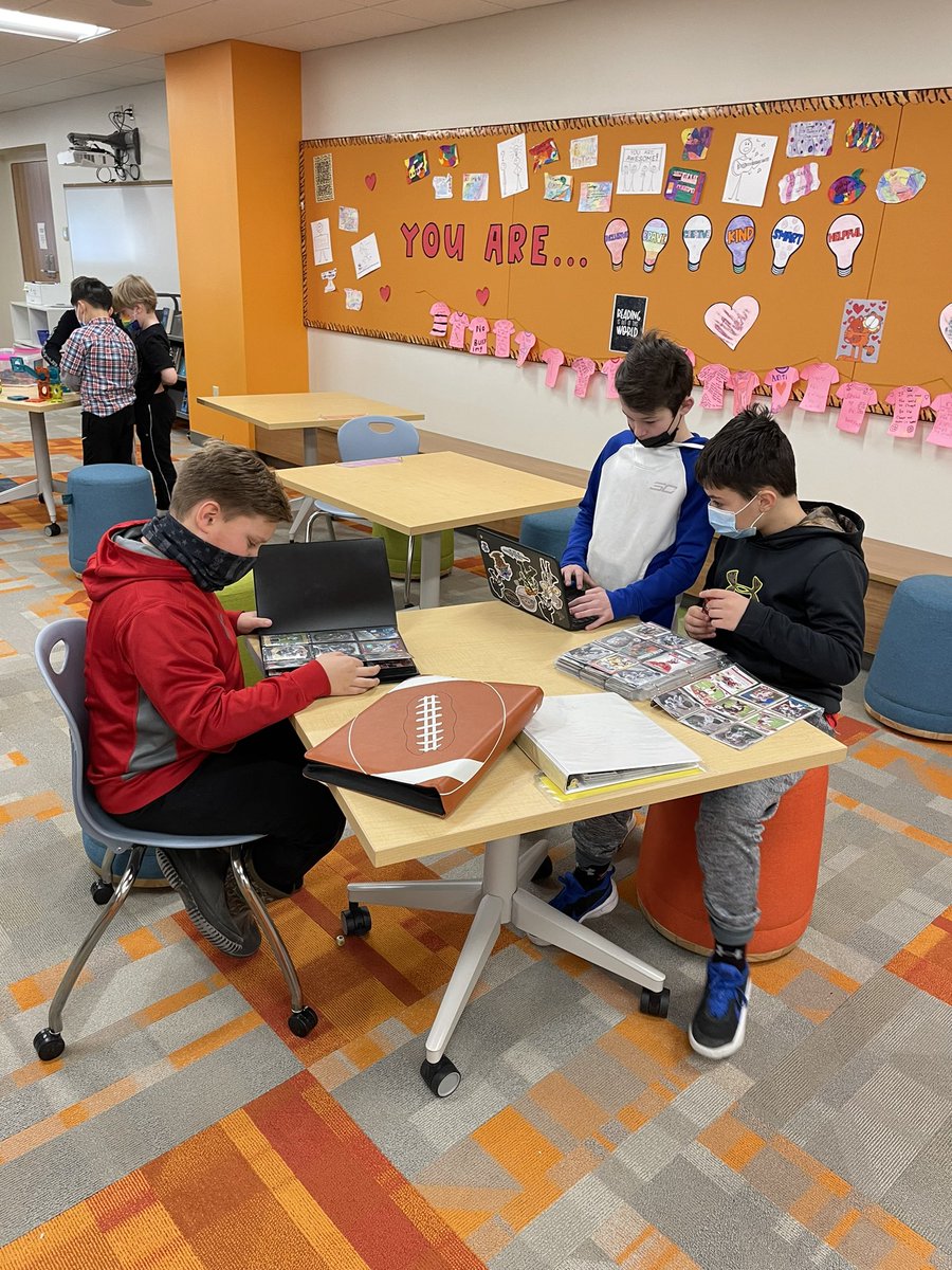 CFIS_Spanish's tweet photo. Fourth graders having a lot of fun together during indoor recess! It thaws my ❤️ on this freezing cold day! #cfChooseCourage https://t.co/2qmLgmVNud