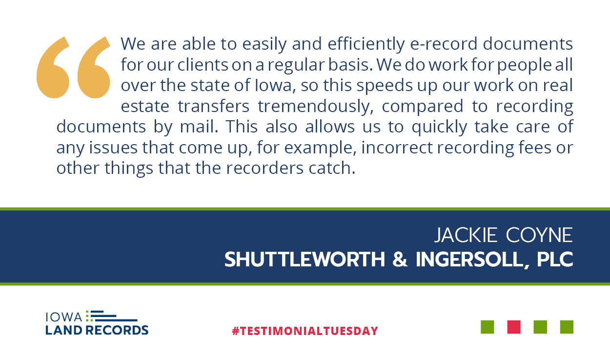 Iowa Land Records (IowaLandRecords) / Twitter