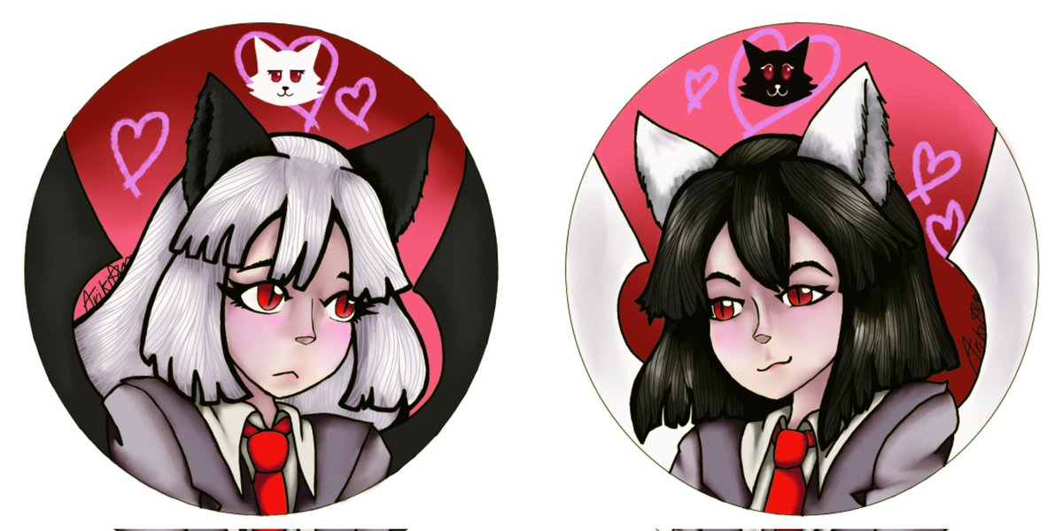 Ariki0Crea's tweet photo. I've been part of the @Funamusea_art 's project, making art for pins of @funamusea's characters 

In order of pictures we have : Ciel, Chelan, Arbus, Ater, True End Wadda and a Spring variation I created for fun 🌸✨

#art #fanart #funamuseart #okegom https://t.co/3L2JhPCVYj