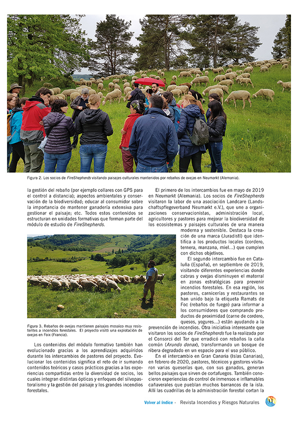 RevistaIyRN's tweet photo. Pastoreo en un futuro de Grandes Incendios
Forestales
"... Buscamos hacer del silvopastoreo una herramienta efectiva contra los grandes incendios forestales..."
Online en #RevistaIyRN 5
https://t.co/LUxfrAUcfY
#RiesgosNaturales #Incendios https://t.co/klUYgfegW1