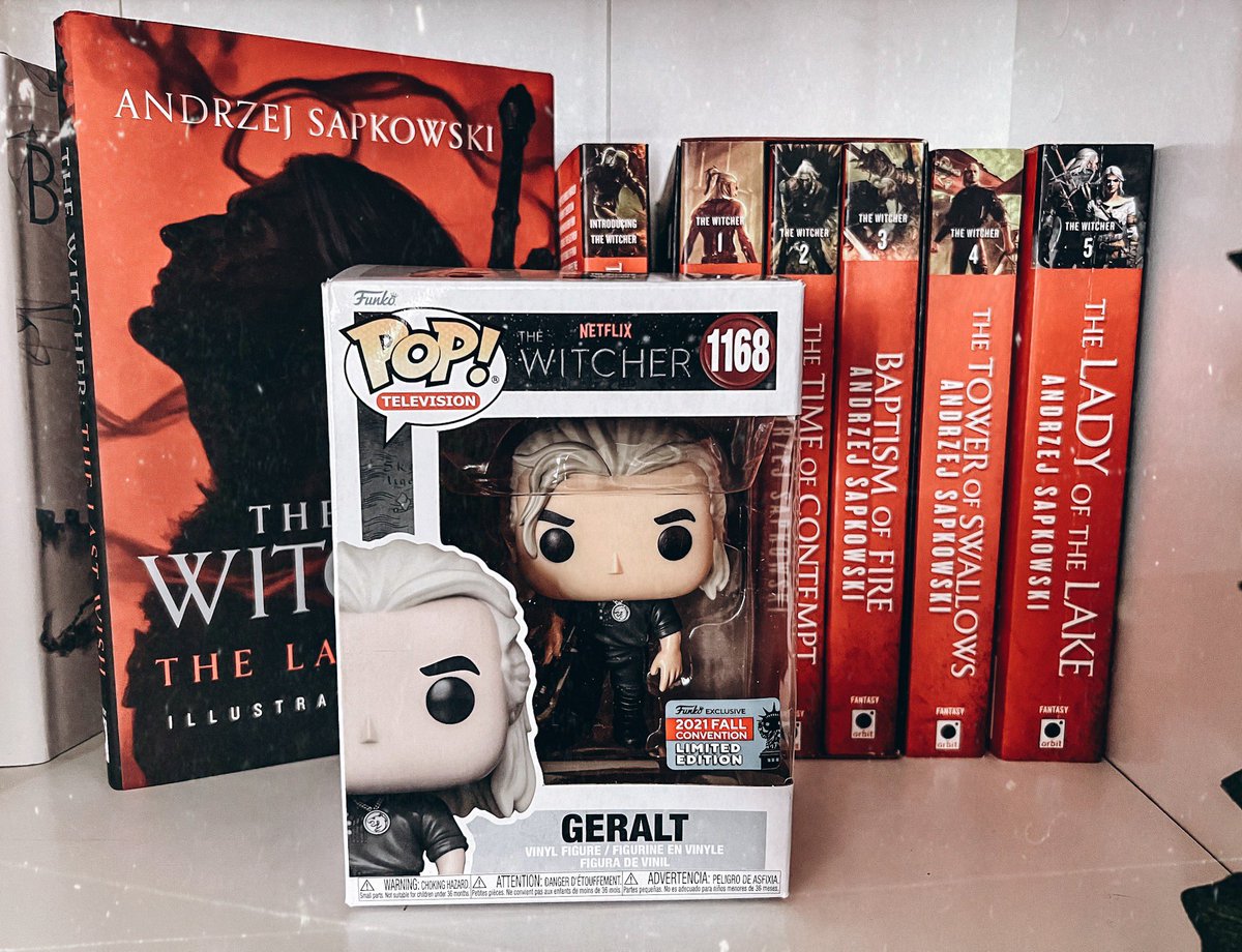 Totally worth the pre order wait 😂 #witcher #Geralt