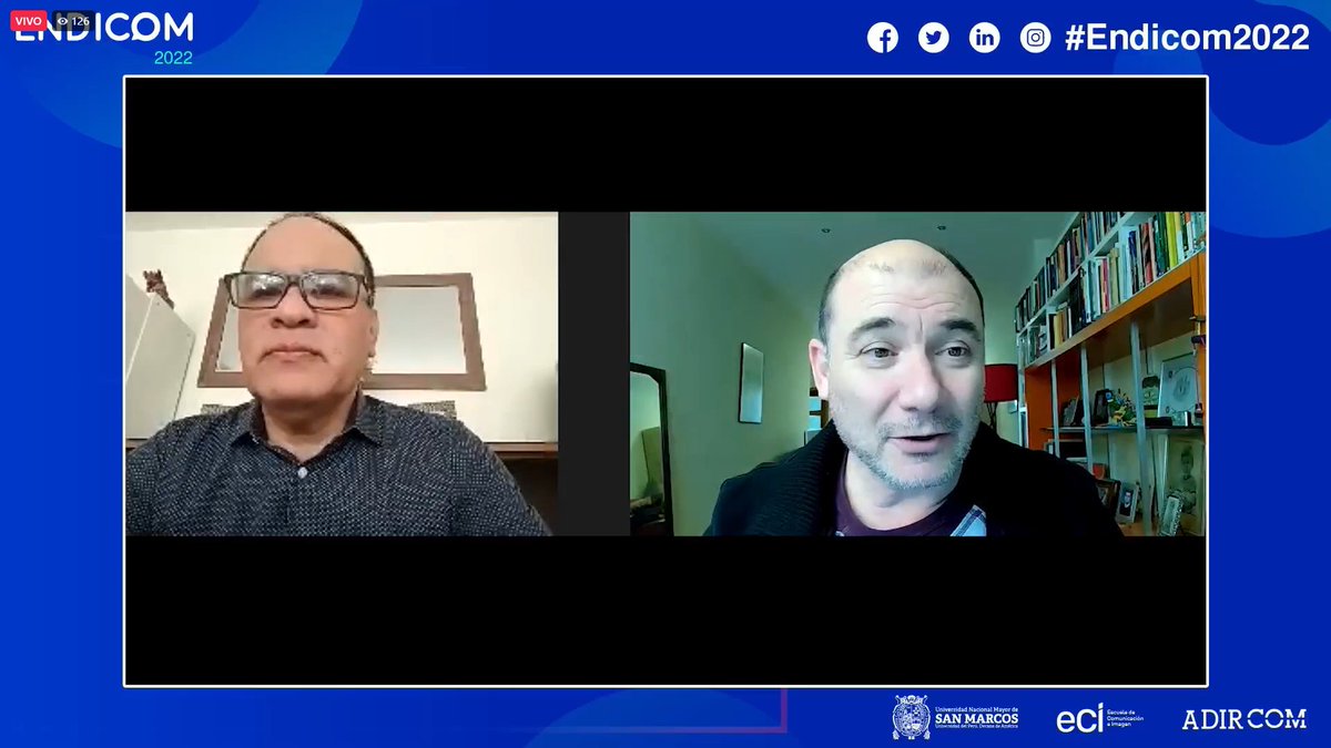 bersanchezb's tweet photo. El #Endicom2022 se despide con un conversatorio protagonizado por @paulcapriotti 🤓 https://t.co/QxqGPhtYQu