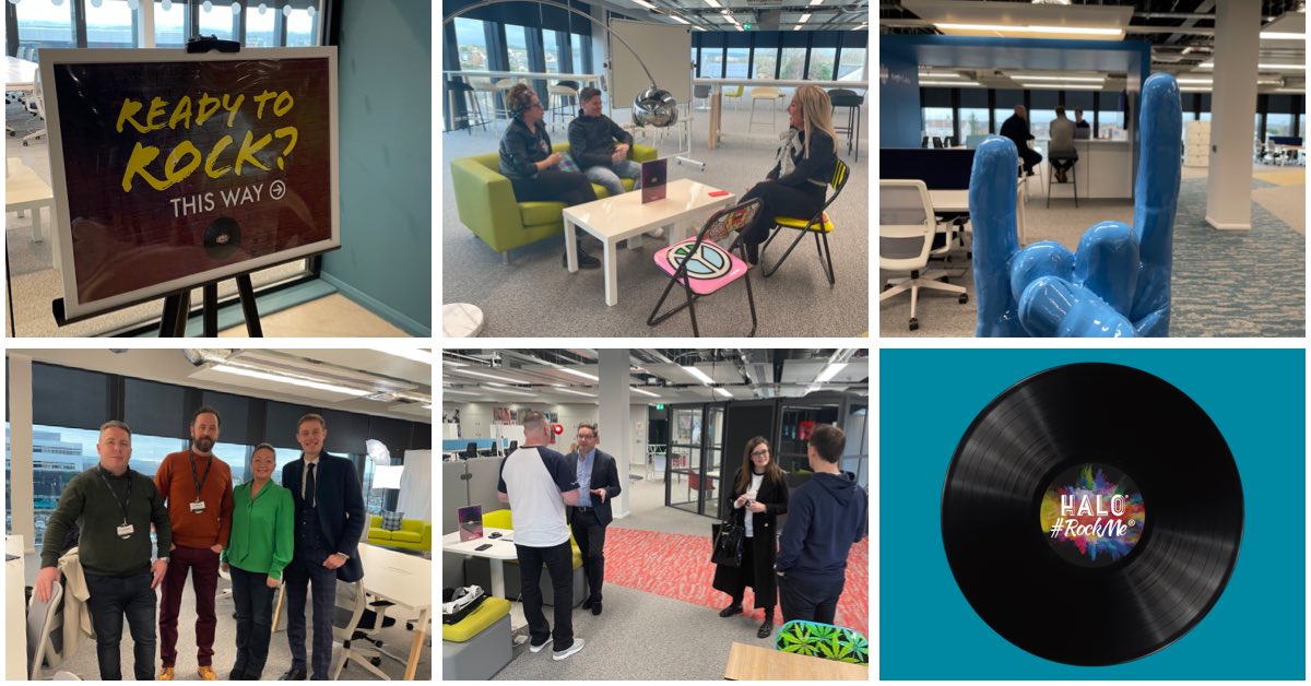 Today was our first @HALORockMe, ‘Open Event’, and it was #Rocking to finally have people on the ‘Trading Floor’, sponsored by @Eagle_Labs_Kilm. Thanks to everyone who was able to make it! We will be planning more soon; keep your eyes peeled… 👀 #GreenWorkspace #Hybrid | 🤟🏻🌍