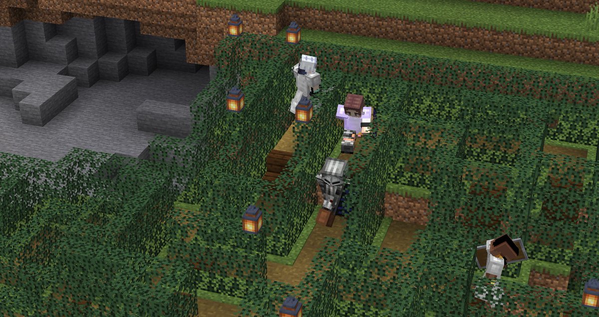 Lady pingu preparo un laberinto para los miembros de las facciones.
¿Sabeis a donde lleva?