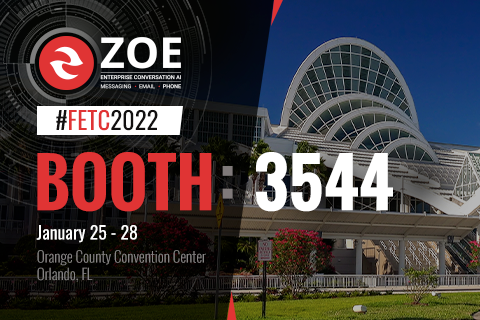 It's been a busy day for us at #FETC2022. We met some amazing people and are looking forward to meeting more.

Find out how ZOE can effortlessly automate contextual engagement with a prospect from inquiry to enrollment. Meet us at booth: 3544

#EdTech #FETC