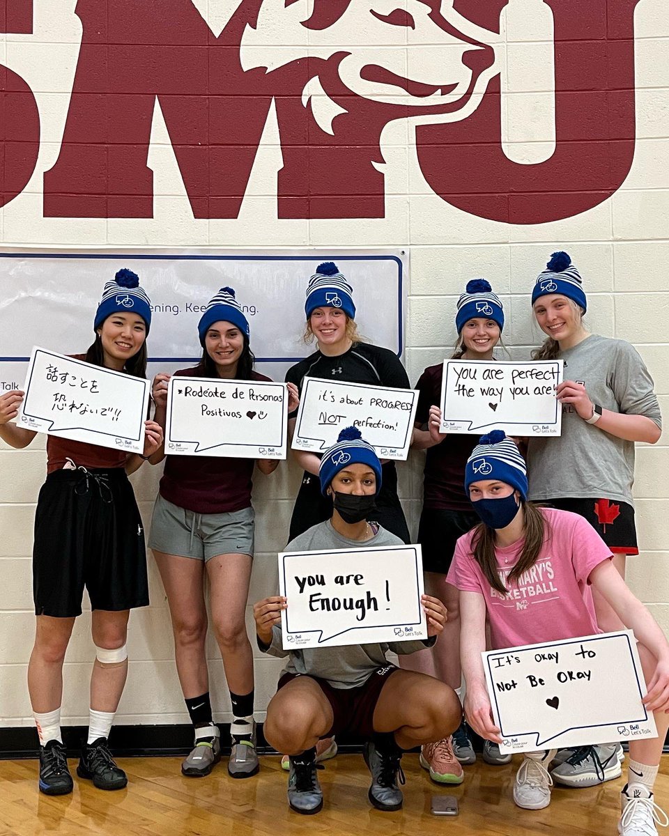 AUS_SUA's tweet image. Starts and stops, time outs and comebacks, wins and losses—it’s been a tough few years but we’re in it together. Today, tomorrow, next week and next year, let’s keep talking, let’s keep listening and let’s keep showing up for each other. 💙#BellLetsTalk