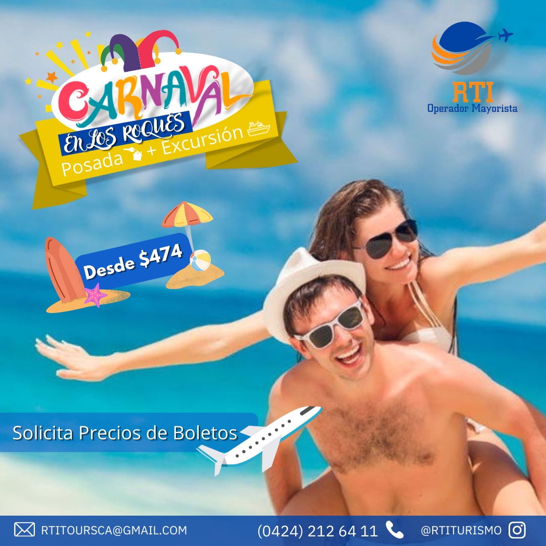 RTIturismo's tweet photo. LOS ROQUE UN DESTINO QUE NO TE PUEDES PERDER😍 - https://t.co/K6jltPIsfo https://t.co/yXBwzMqHVL