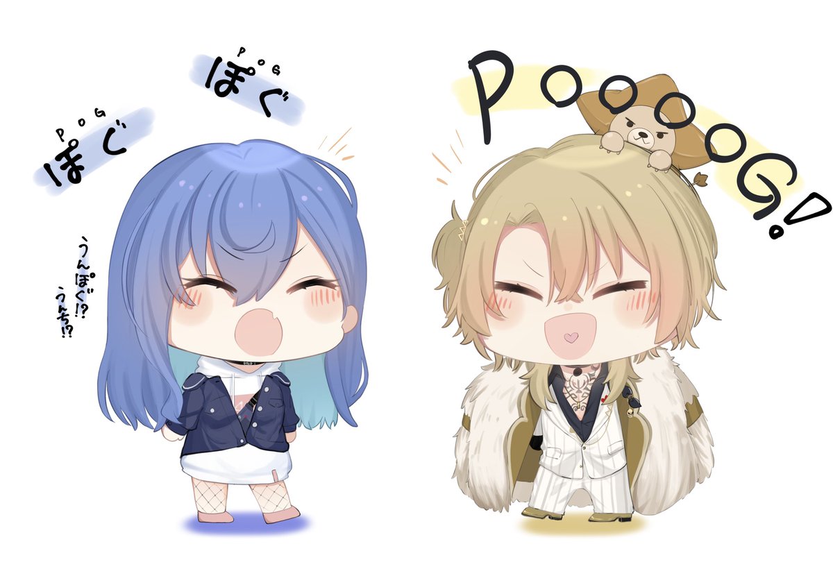 「I'm POG!!!!!!!!!

 #ニシゾノート  #drawluca 」|雪城(Yukishiro)のイラスト