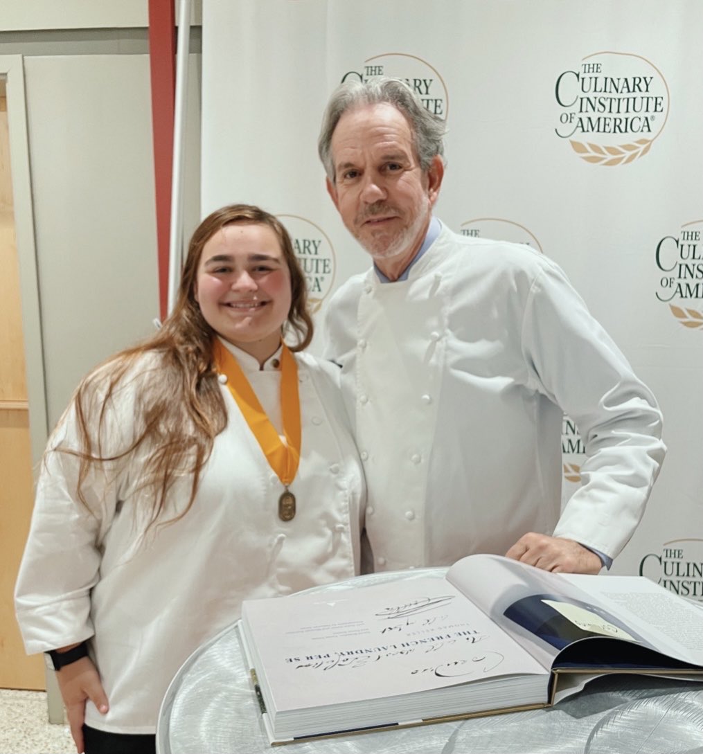 Congrats to 2019 Wildcat alumni ⁦@BectonHS⁩ Olivia Bracco on her fabulous academics and graduation from Culinary Institute of America. She’s currently employed as a baker in Englewood, NJ. Can’t wait to have her be a “Guest Chef” in the Becton culinary rooms 👩‍🍳🍽