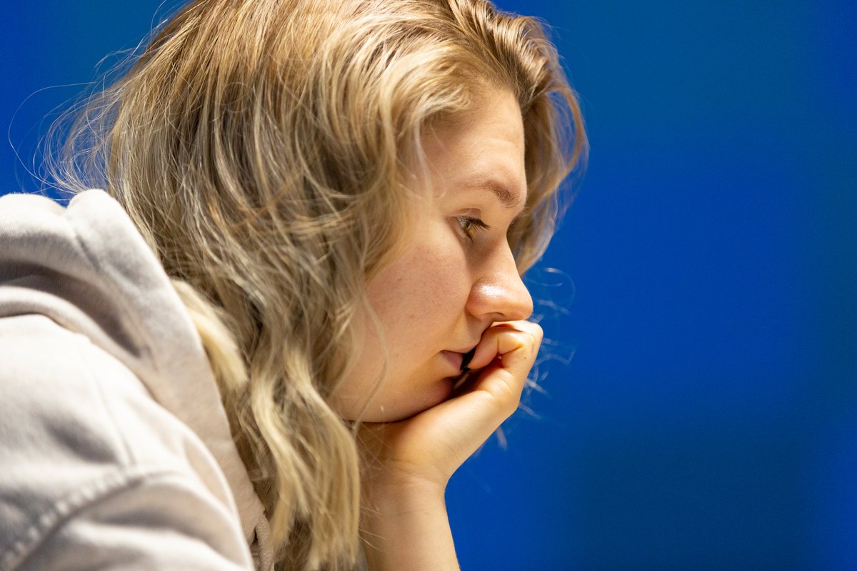 tatasteelchess's tweet image. ♟| Shuvalova decided not to play for a win against Erigaisi in the ending although she was better against the tournament leader: draw! #TataSteelChess