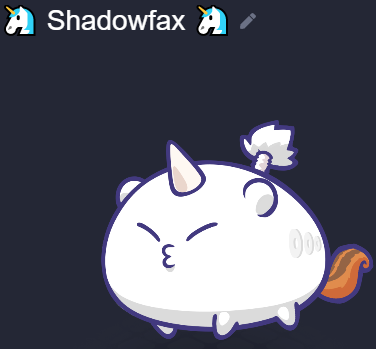 akhljndl's tweet photo. meet shadowfax - a majestic 6/6 dawn i purchased for 0.049E 

it's hard to control the collector in me 🔎 

s/o to the market snipers @llevans_axie and @Kyroh 🎯 https://t.co/NDLNqWqpui