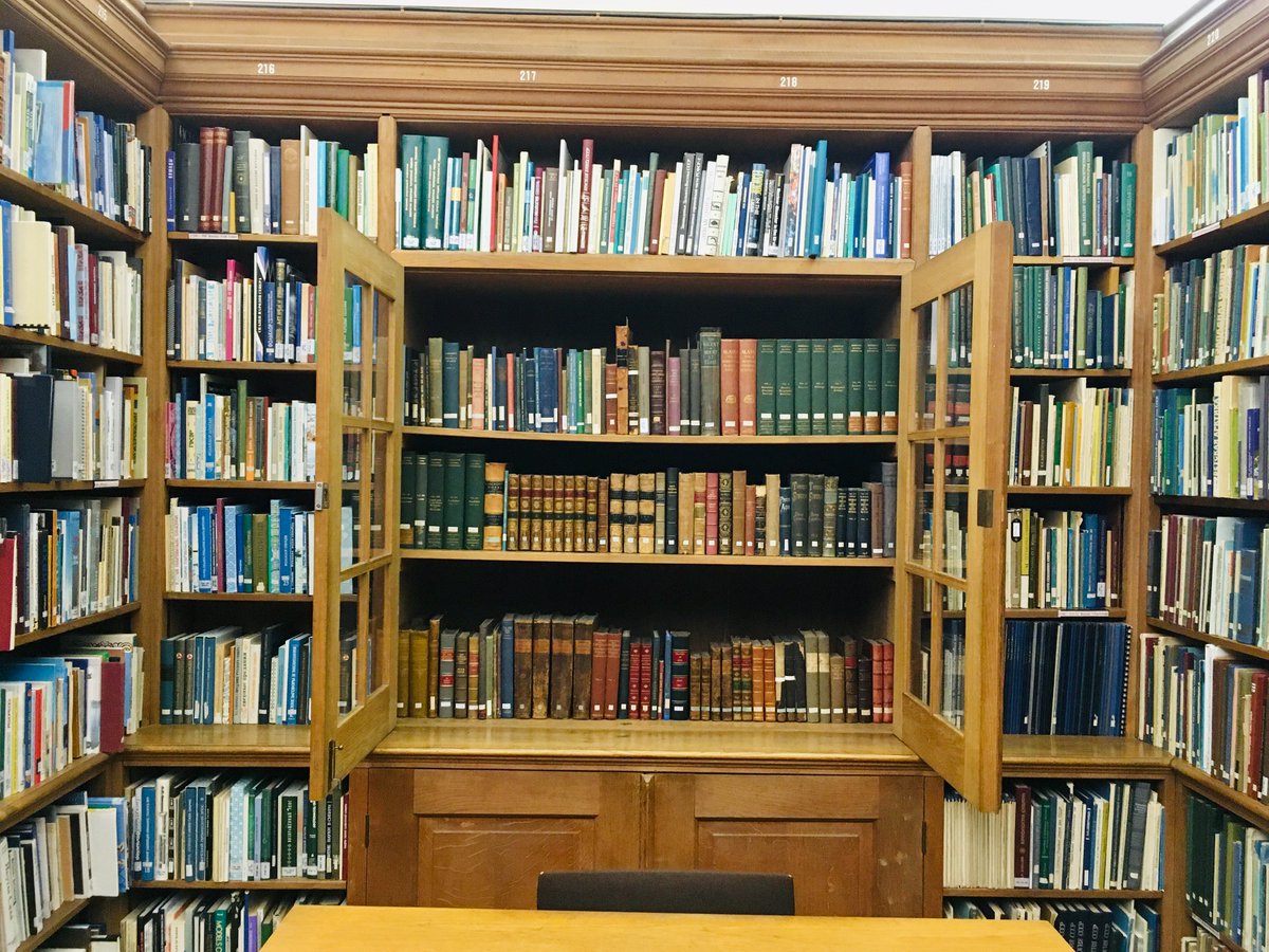 scottpolar's tweet photo. Happy #LibraryShelfieDay! 📚📚📚
Brought to you by this beautiful alcove of books from our Russian collection at the #PolarLibrary https://t.co/XNN252klEj