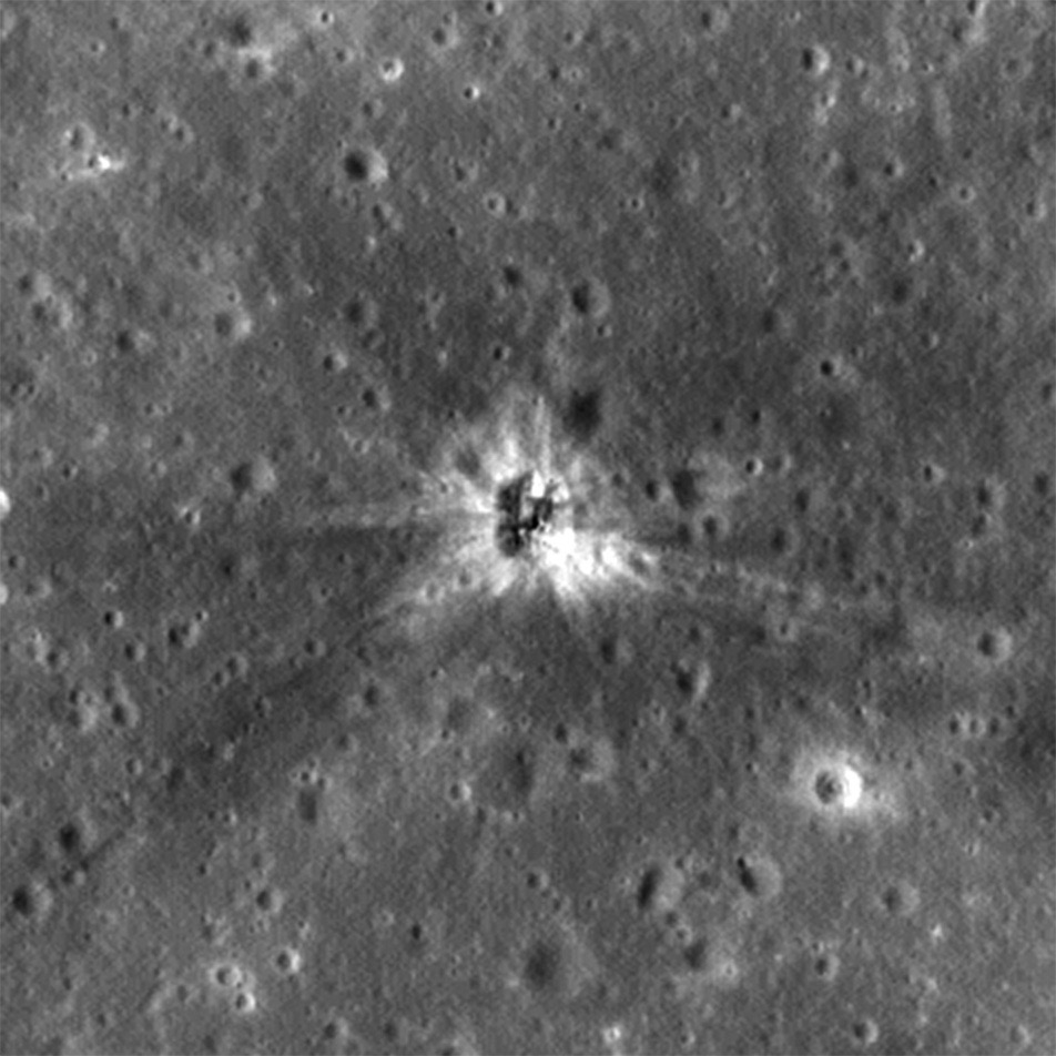 <a href="/guardian/">The Guardian</a> way bigger rocket stages have crashed on the moon.

Here is the collision made by an SIVB rocket stage. the massive third stage of the Saturn V, made by NASA.

delete this headline soon thank you