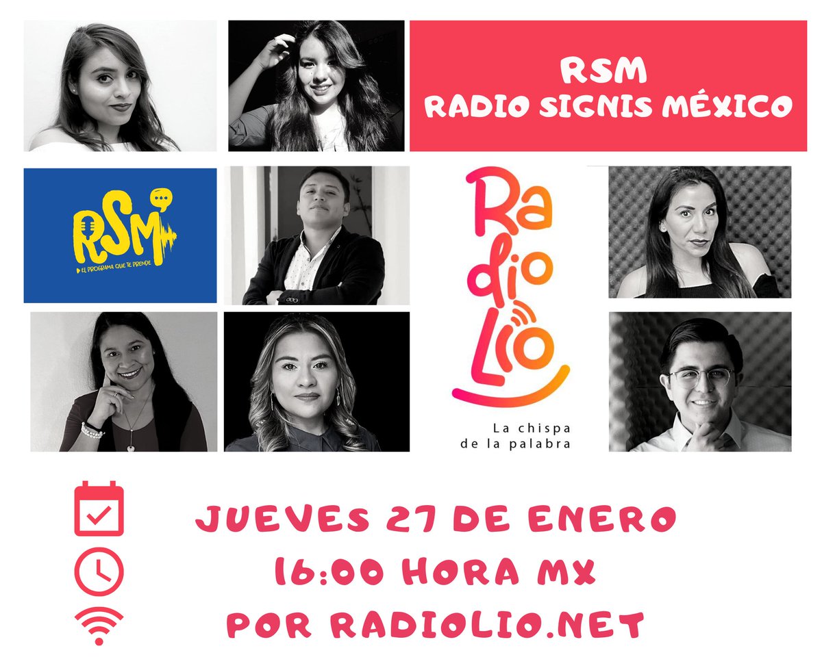 Arrancamos oficialmente transmisiones de #RSM El Programa que te Prende

Sintoniza todos los jueves a las 16:00 hr MX

#RSM por radiolio.net de #RadioLio

Sé parte de esta aventura, sé parte de #RSM Radio SIGNIS México

<a href="/SIGNIS/">SIGNIS</a> <a href="/SIGNIS_ALC/">SIGNIS_ALC</a> <a href="/SignisMX/">SIGNIS México</a>
 
#Radio #América