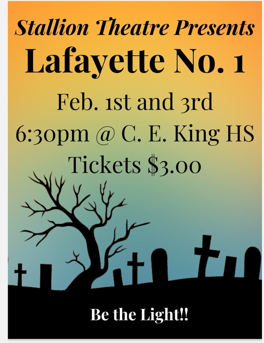 StallionTheatre's tweet photo. The students have been working really hard! Come support Stallion Theatre! @SuperStallions @TaylorShaquanda https://t.co/5KvhKndbW4