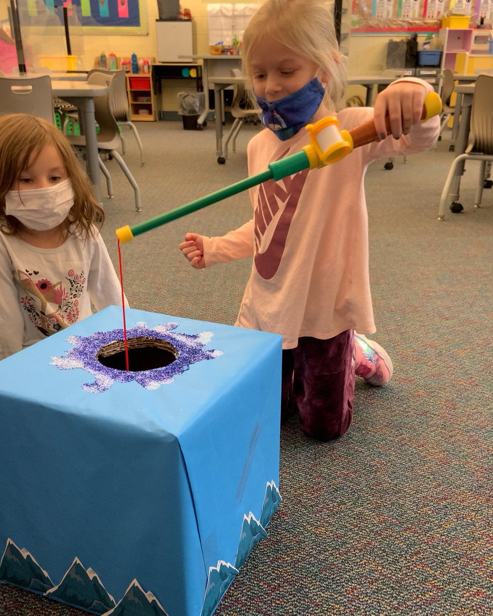 Brrrr….. It’s so cold out, we could go ice fishing 🎣 for CVC words today. #mountrockengaged