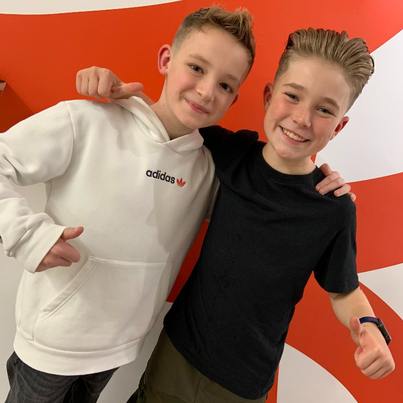 OfficialBWFC's tweet photo. 😊 We're looking forward to welcoming Hughie and Freddie to the @UoBStadium on Saturday!

The inspirational fundraising duo will be running around the pitch at half-time, as part of their 100km Football Challenge.

Read more here 👇

@sarahronnan

#BWFC 🐘🏰