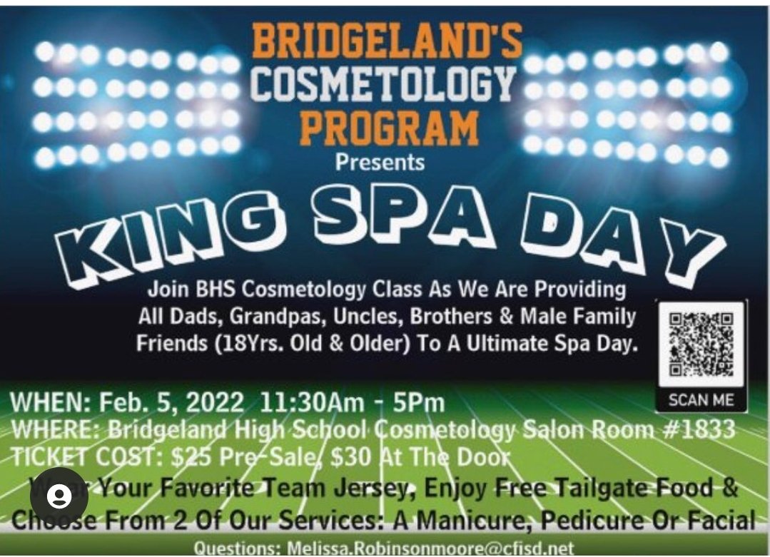 BlogMotivated's tweet image. Come out and support the young ladies in the Bridgeland Cosmetology program. Please help them meet their goal of 50 tickets sold. If you’re not going to attend, donations are accepted 😁.